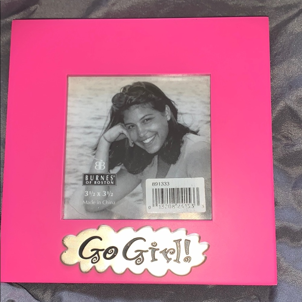 Bright Pink Picture Frame